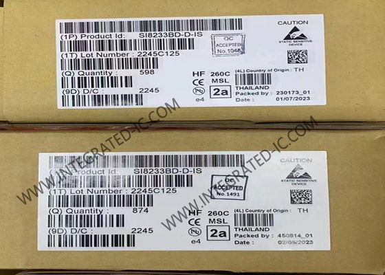 SI8233BD-D-IS Entegre Devre Çipleri İzole Kapı Sürücüleri SOIC-16 Amp ISO Sürücüler