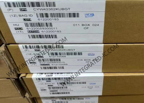 CYW43362KUBGT WIFI 6 Çip Tek Çipli Entegre IEEE 802.11TM Wi-Fi 4 Çipli