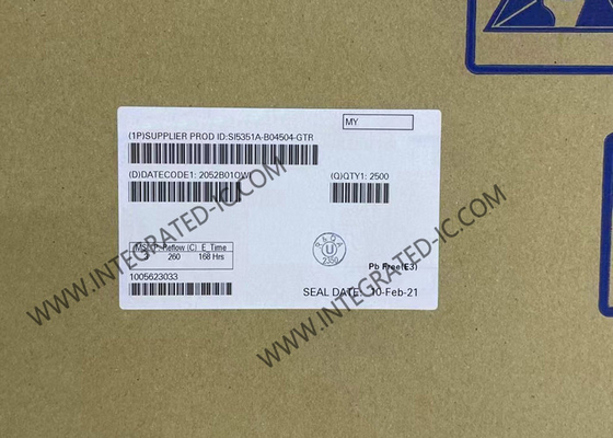 SI5351A-B04504-GTR Entegre Döngü Çip I2C Yapılandırılabilir Saat Jeneratörü MSOP-10
