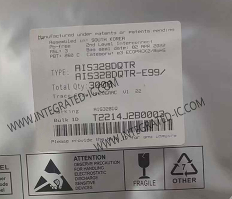 AIS328DQTR Sensör IC Otomobil Dijital Çıktılı 3 Eksenli Hızlandırıcı