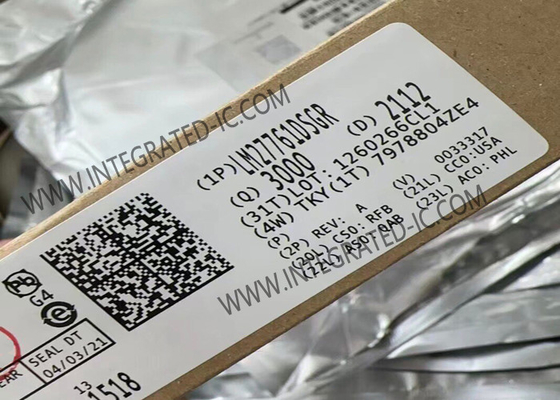 LM27761DSGR Entegre devreler çipleri, entegre LDO ile düşük gürültülü düzenlenmiş invertör