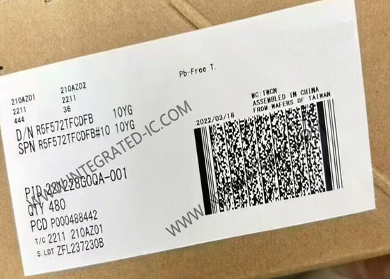 R5F572TFCDFB Mikrodensör MCU 32 bit Yüksek Performanslı 200MHz Mikrodensör