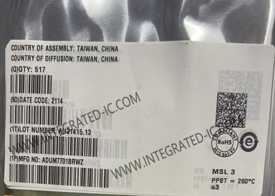 ADUM7701BRWZ Entegre Devre Çip 16 Bit İzole Sigma Delta Modülatörü