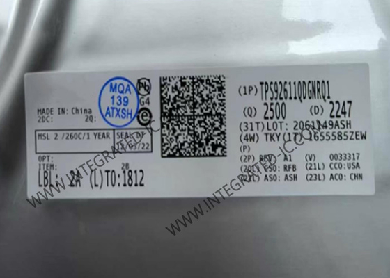 TPS92611QDGNRQ1 Entegre Devre Çip Otomobil Tek Kanal LED Sürücü HVSSOP-8