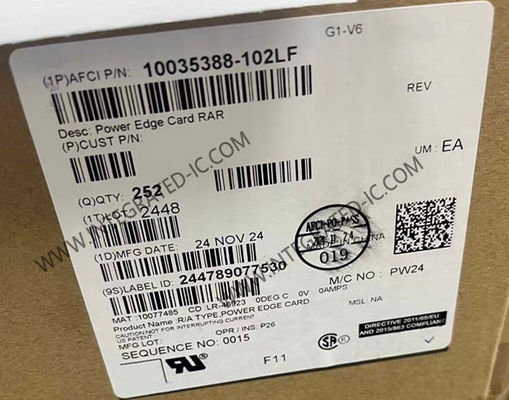 10035388-102LF Bağlantıları Düşük Profilli AC/DC Güç Dağıtım Bağlantısı