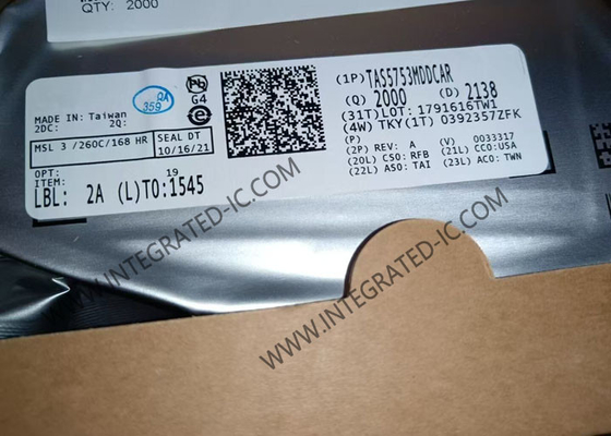 TAS5753MDDCAR Dijital Ses İşlemcisi HTSSOP-48 ile D Sınıfı Entegre Devre Çip Amplifikatörü