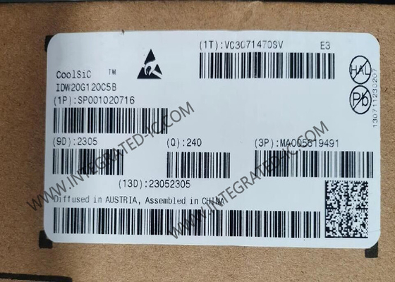 IDW20G120C5B Entegre Devre Çip 1200V 20A Silikon Karbür Schottky Diyot EV Şarjı İçin