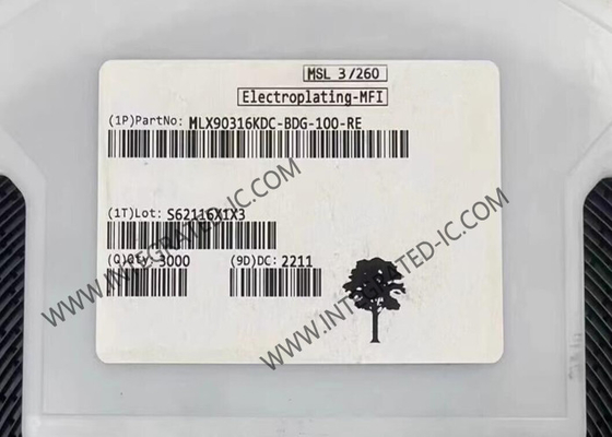 Sensör IC MLX90316KDC-BDG-100-RE Hall Efekti Döner Konum Sensörü IC 8-SOIC
