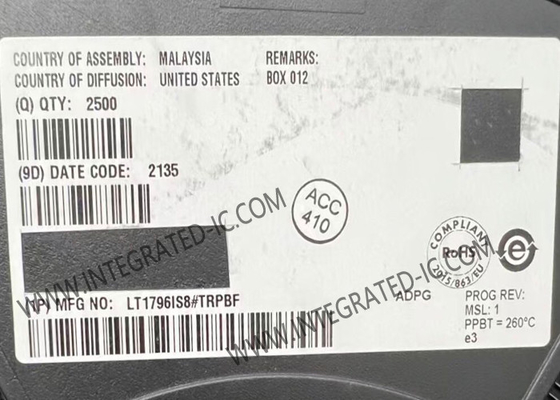 LT1796IS8 Entegre Devre Çip 125kbps Aşırı Voltaj Hata Korumalı CAN Alıcı