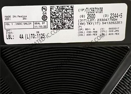 TLC59731DR Entegre Devre Çip 8 Bit PWM LED Sürücü IC SOIC-8 LED Işık Sürücüleri