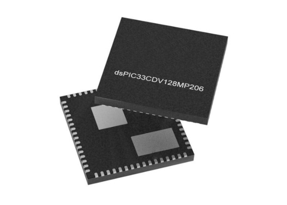 DSPIC33CDV128MP206-I/M9 Mikro denetleyici MCU Motor Kontrolü DSC 16-Bit Entegre Motor Sürücü