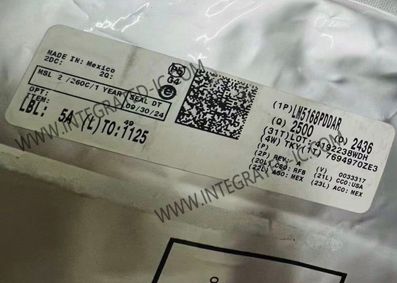 Fly-Buck yeteneği ile Entegre Devre Çip LM5168PDDAR 300mA DC-DC Değiştiricisi