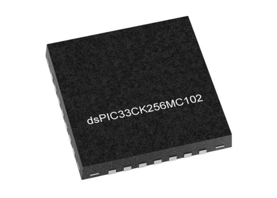 DSPIC33CK256MC102T-I/M6 Mikro denetleyici MCU 16 Bit Dijital Sinyal Denetleyici UQFN28