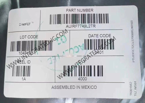 Entegre Devre Çip AUIRF7749L2TR Otomobil 10V Güç Tek MOSFET Transistörü