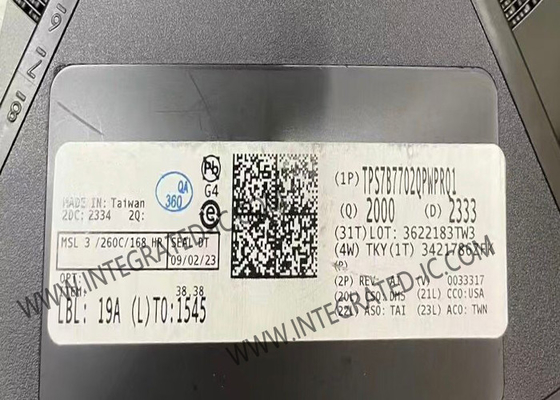 TPS7B7702QPWPRQ1 Entegre Devre Çipi Otomotiv Çift Kanallı Anten LDO Akım Algılamalı