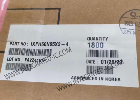 IXFH60N65X2-4 Entegre Devre Çipleri N-Kanal Güç Artırma MOSFET Transistörleri