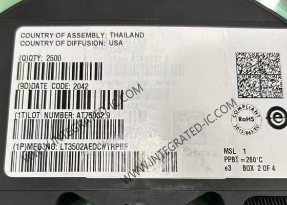 LT3502AEDC Entegre Devre Çip 2.2MHz 500mA Step-Down Regulatorlar DFN-8 Paketi