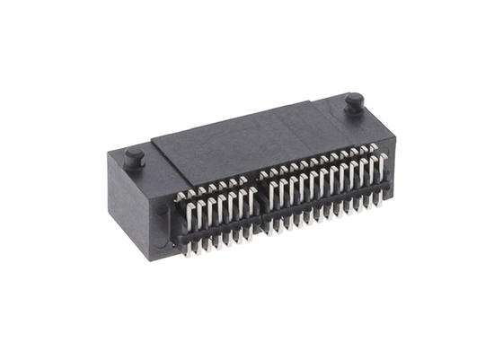 MEC1-120-02-F-D-RA1-SL-TR Bağlantıları 1.00 mm Sağ açılı Mini Edge Kart Soket Bağlantısı