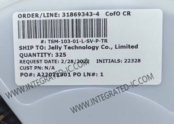 TSM-103-01-L-SV-P-TR Bağlantılar 3POS Terminal Şerit