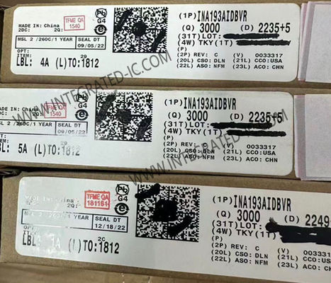 INA193AIDBVR Entegre Devre Çipi 500kHz Yüksek Taraf Akım Algılama Amplifikatörü SOT-23-5