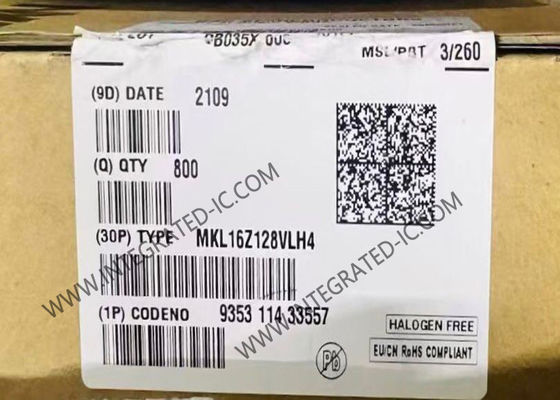 MKL16Z128VLH4 Mikrodenetleyici MCU Kinetis Ana Akım Ultra Düşük Güç 48MHz ARM Cortex M0+ MCU