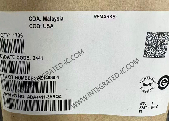 ADA4411-3ARQZ Entegre Devre Çipi Entegre Üçlü Video Filtresi ve Tampon