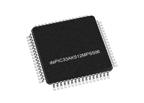 DSPIC33AK512MPS506-I/PT Mikro denetleyici MCU Dijital Sinyal Denetleyici 32 Bit DSPIC33A DSC