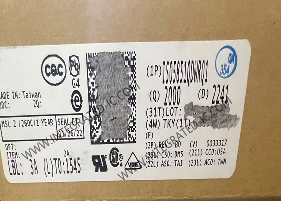 ISO5851QDWRQ1 Entegre Devre Çipi Otomotiv 5.7kVrms Tek Kanallı İzoleli Kapı Sürücüsü