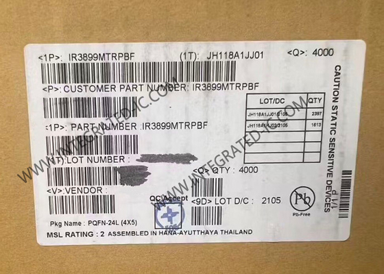 IR3899MTRPBF Entegre Devre Çipi 9A Yüksek Entegrasyonlu Senkron Buck Regülatör