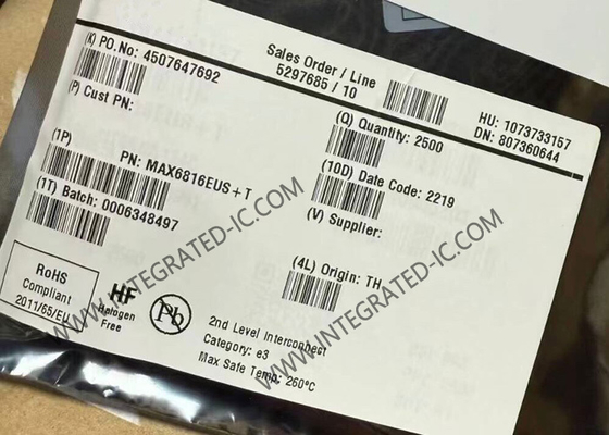 MAX6816EUS Entegre Devre Çipi 15kV ESD Korumalı Tek CMOS Anahtar Gürültü Gidericiler