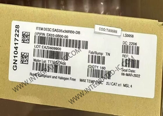 SX03-0B00-00 Entegre Devre Çip Yüksek Performanslı 36 Portlu SAS35x36R SAS Genişletici