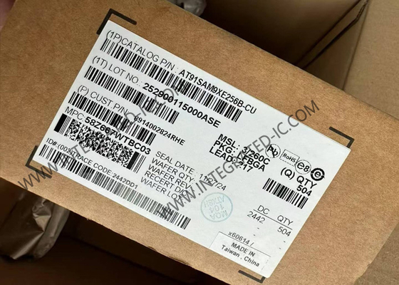 AT91SAM9XE256B-CU Mikrodenetleyici MCU 32Bit MCU 180MHz Akıllı ARM Tabanlı Gömülü MCU