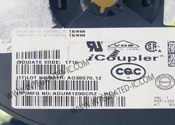 ADUM1200CRZ Entegre Devre Çipi 2500 Vrms Çift Kanallı Dijital İzolatörler SOIC-8