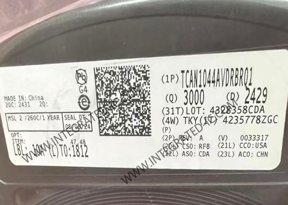 Entegre Devre Çip TCAN1044AVDRBRQ1 1.8V Otomobil CAN Alıcı