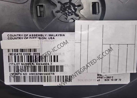 Kablosuz İletişim Modülü HMC326MS8GETR GaAs InGaP HBT Sürücü Güçlendirici