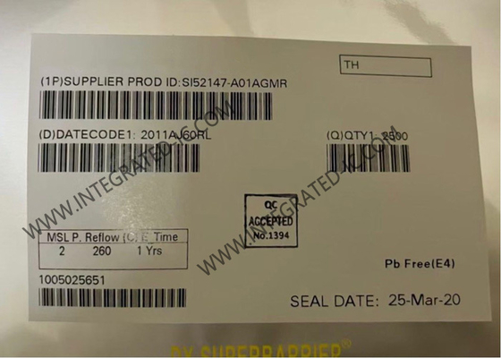 SI52147-A01AGMR Entegre Devre Çip Yüksek Performanslı PCIe Saat Jeneratörü