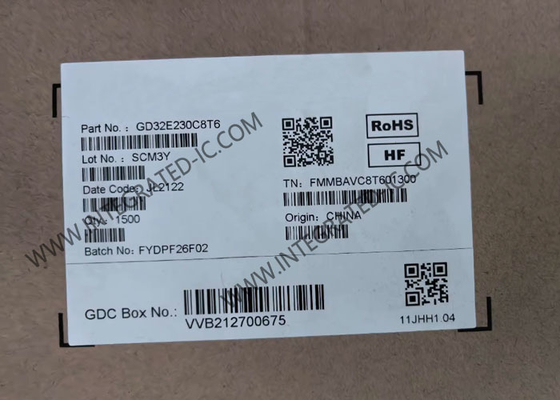 GD32E230C8T6 Mikrodenetleyici MCU 32-Bit Mikrodenetleyiciler 72MHz ARM Cortex M23 MCU