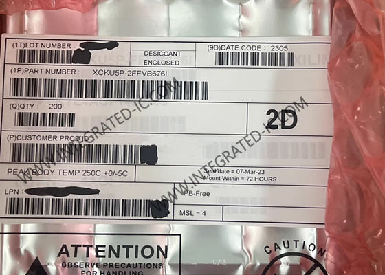 Alan Programlanabilir Geçit Dizisi XCKU5P-2FFVB676I FPGA Programlanabilir Mantık IC FBGA-676