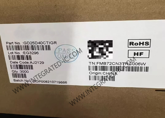 GD25D40CTIGR Bellek IC Çipi 4Mbit SPI NOR Flash Bellek SOP-8 Seri Flash Bellek