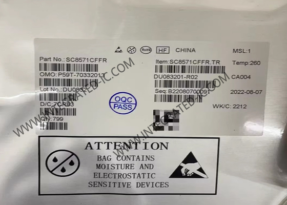 SC8571CFFR Entegre Devre Çipi 2 Hücreli 8A Anahtarlamalı Kapasitör Doğrudan Şarj Cihazı