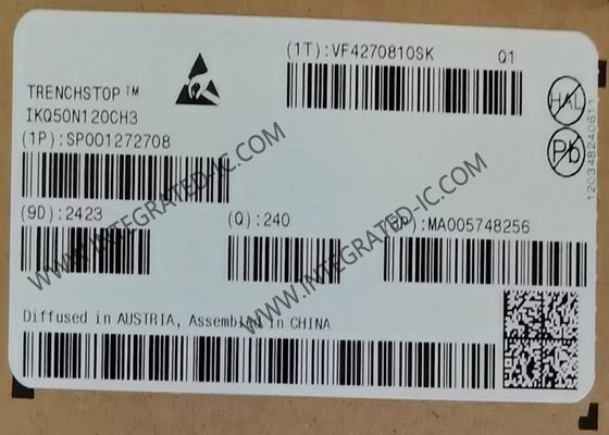 IKQ50N120CH3 Entegre Devre Çipleri 1200V 50A IGBT Transistörleri PG-TO247-3 IGBT Diskretleri