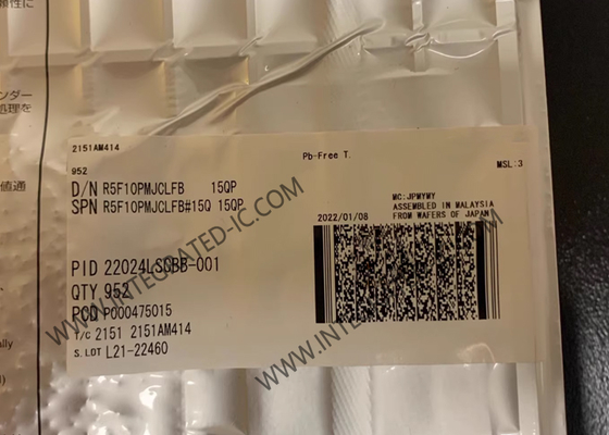 R5F10PMJCLFB Mikrodensör MCU 32MHz Otomobil Mikrodensör IC