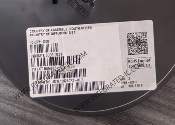 Sensör IC ADXL1002BCPZ 21kHz Düşük Gürültülü Yüksek Frekanslı MEMS Hızlandırıcılar