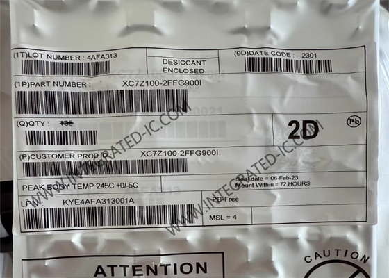 XC7Z100-2FFG900I Alan Programlanabilir Kapı Dizisi​ Yüksek Performanslı SoC FPGA IC FBGA900