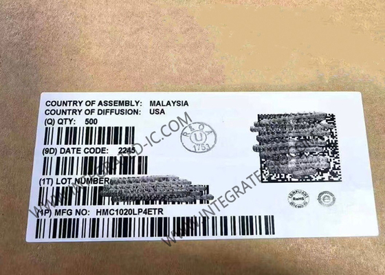 HMC1020LP4ETR Kablosuz İletişim Modülü 3.9GHz Tek Sonlu RMS Güç Detektörü