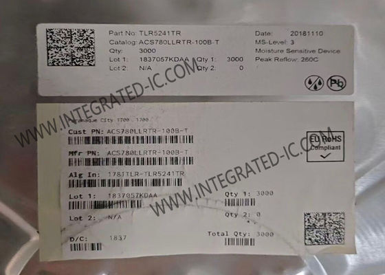 ACS780LLRTR-100B-T Sensör IC Yüksek Hassasiyetli Doğrusal 50A Akım Sensör IC