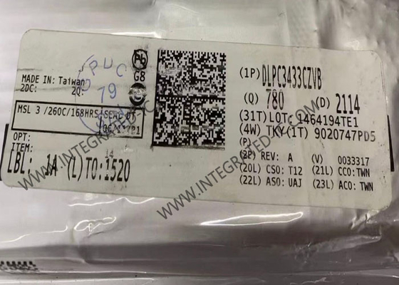 DLPC3433CZVB Entegre Devre Çip Yüksek Çözünürlüklü Ekran Denetleyicisi NFBGA-176 Paketi