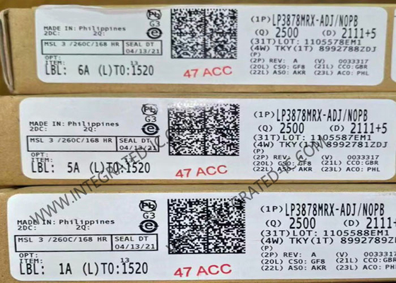 LP3878MRX-ADJ Entegre Devre Çipi Düşük Düşüşlü Voltaj Regülatörü 800mA LDO Regülatör