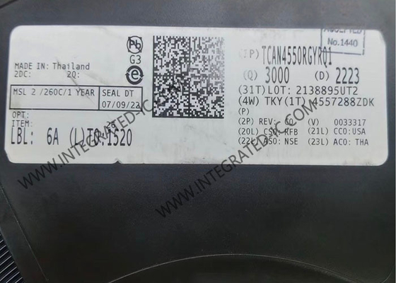 Entegre Devre Çip TCAN4550RGYRQ1 Otomobil Entegre CAN Alıcı
