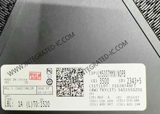 LM5007MMX Integrated Circuit Chip Buck Regulator 500mA Step-Down Switching Converter